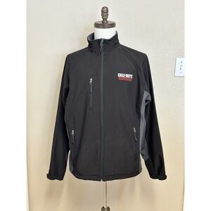 Call Of Duty Jacket Vanguard Mens Black‎ Zip Up Jacket Size XL